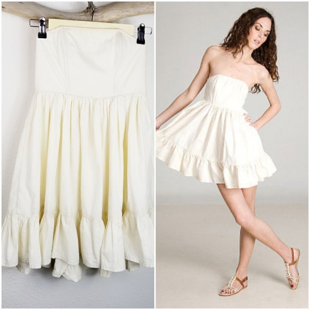 CURRENT/ ELLIOT garden tea party natural chambray